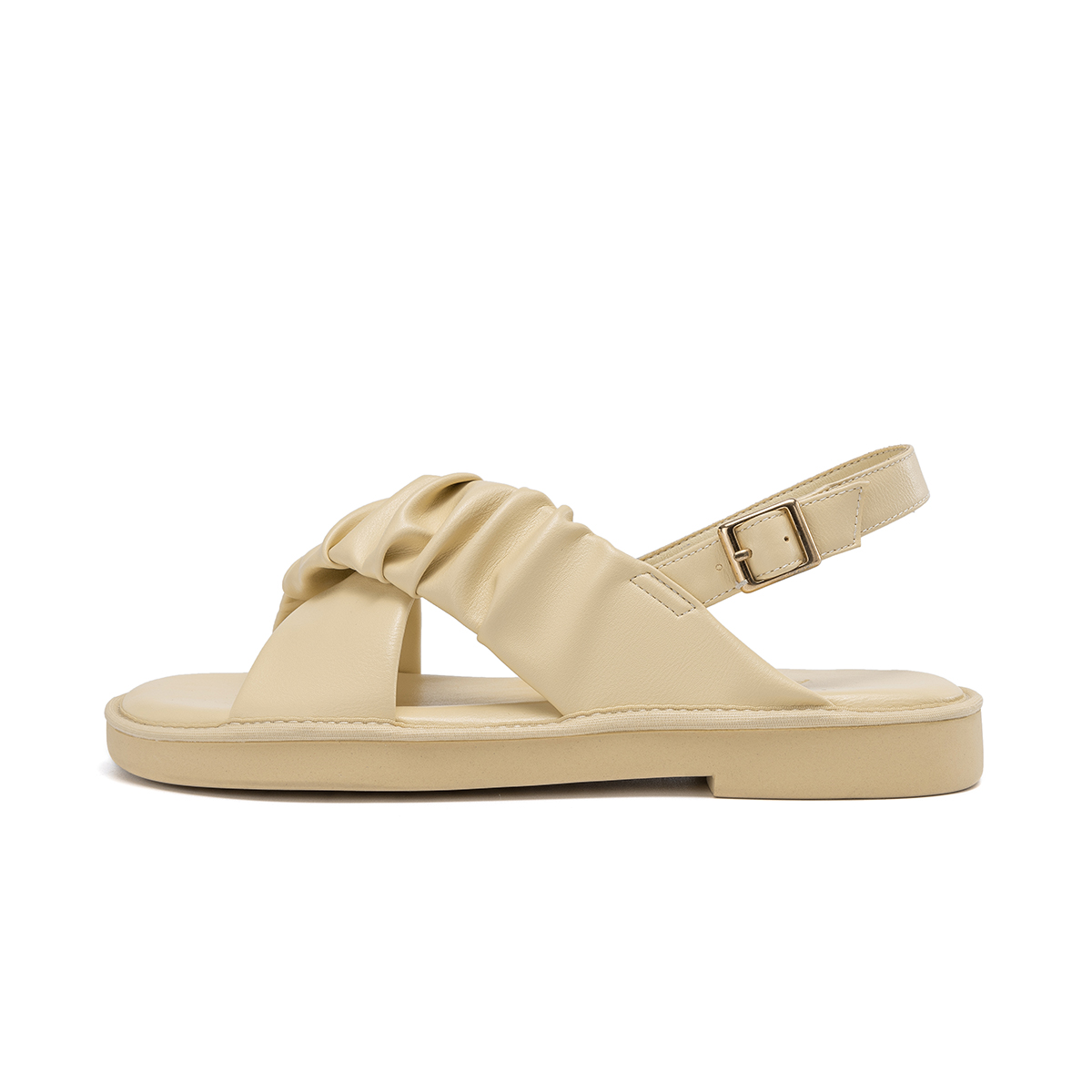 (W) Aokang Leather CMFT Sandal 'Soft Puff Casual' 圖 11