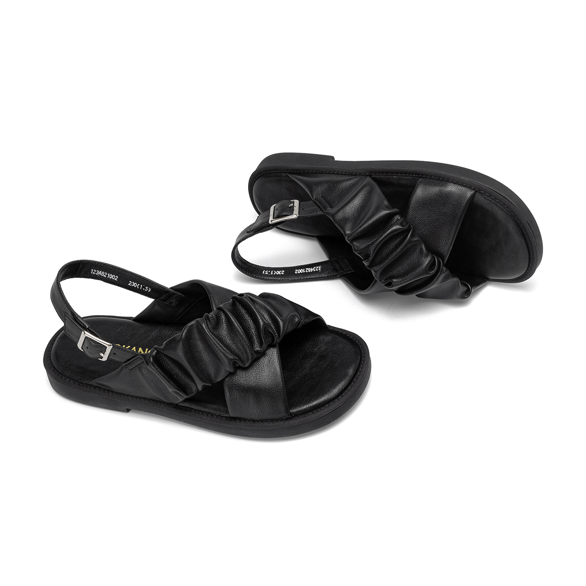 (W) Aokang Leather CMFT Sandal 'Soft Puff Casual' 圖 6