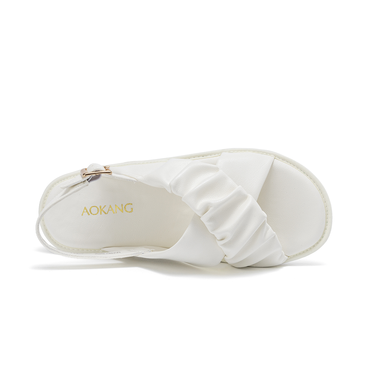 (W) Aokang Leather CMFT Sandal 'Soft Puff Casual' 圖 9