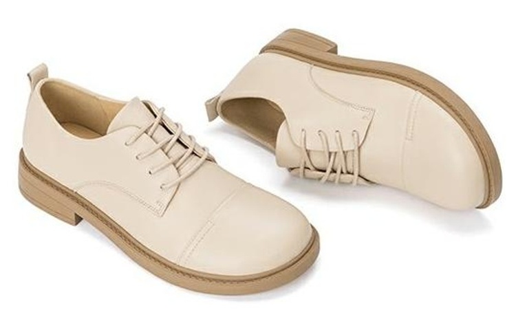 (W) Aokang Leather Derby 'Apricot Vintage' 圖 3