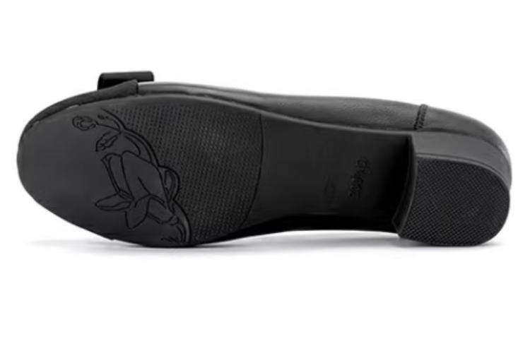 (W) Aokang Leather Fashion CMFT Casual Shoes 'Black' 圖 4