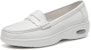 (W) Kasut Kasual Aokang Kulit Lembut Tapak 4cm 'Flats Fashion Selesa' 1224321023