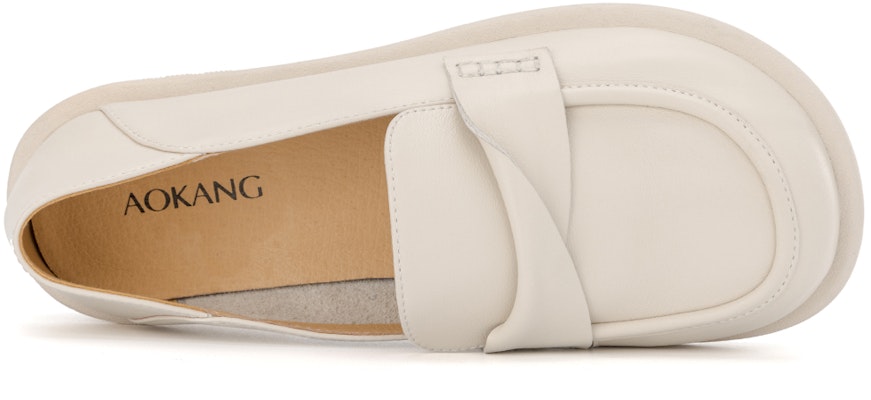 (W) Sepatu Loafers Kasual Kulit Aokang Elegan dan Nyaman 'Beige' 1234324011 Lookbook (W) Sepatu Loafers Kasual Kulit Aokang Elegan dan Nyaman 'Beige' 1234324011