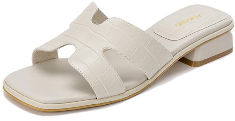 (W) (女性用) Aokangレザーファッションオープントゥスライド『ベージュ』1234811010 1234811010 Lookbook (W) (女性用) Aokangレザーファッションオープントゥスライド『ベージュ』1234811010 1234811010