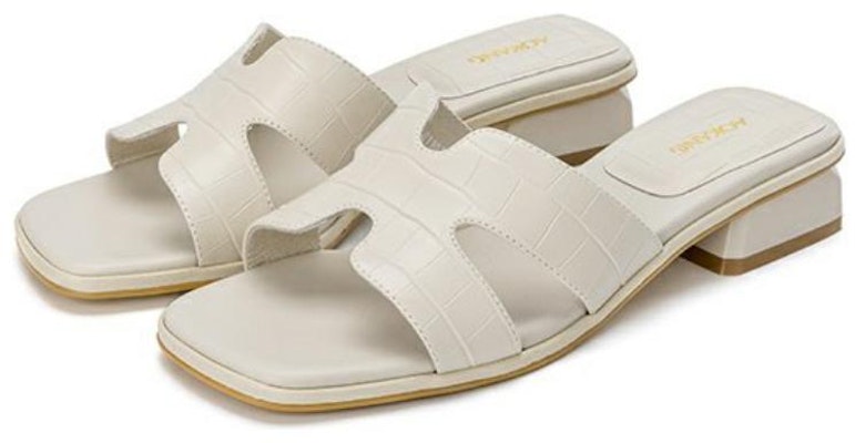 (W) (女性用) Aokangレザーファッションオープントゥスライド『ベージュ』1234811010 1234811010 Shop (W) (女性用) Aokangレザーファッションオープントゥスライド『ベージュ』1234811010 1234811010