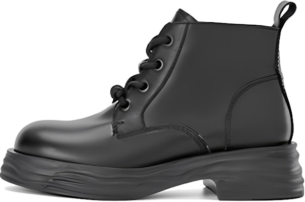 (Women) Aokang Leather Fashion Versatile Ankle Martin Boots 'Black' 1224913081 Buy (Women) Aokang Leather Fashion Versatile Ankle Martin Boots 'Black' 1224913081