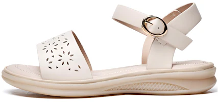 (Women) AOKANG Leather Flat Sandals with Strap - Non-Slip & Comfortable. 1226821067N (Women) AOKANG Leather Flat Sandals with Strap - Non-Slip & Comfortable. 1226821067N