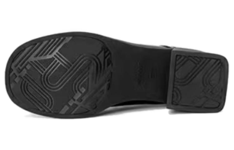 (W) Aokang Leather High Heel 'Classic Fashion Black' 圖 4