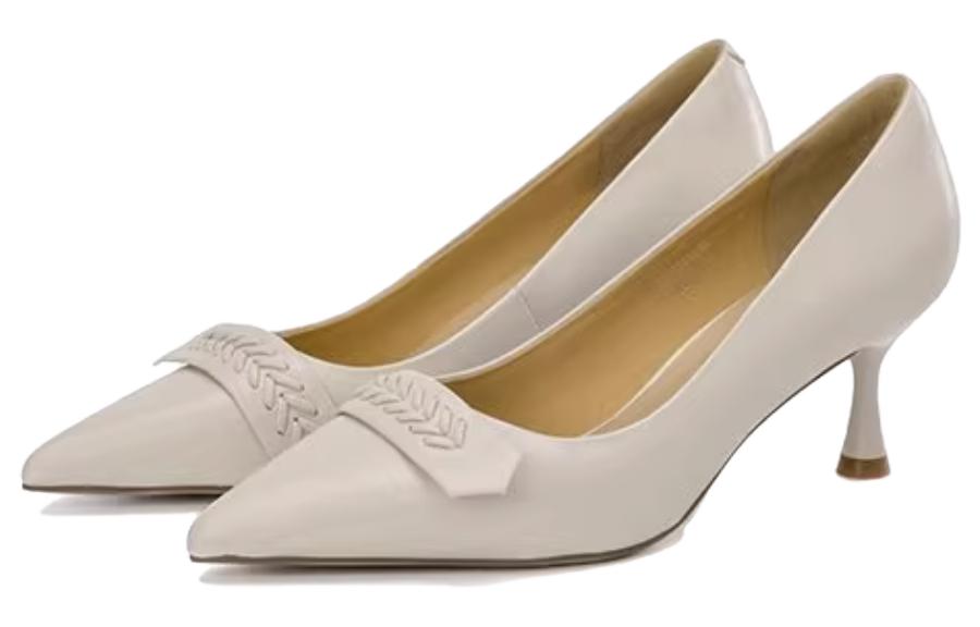 Lookbook (W) 아오캉 베이지 가죽 6.5cm  artística 힐 1234111030