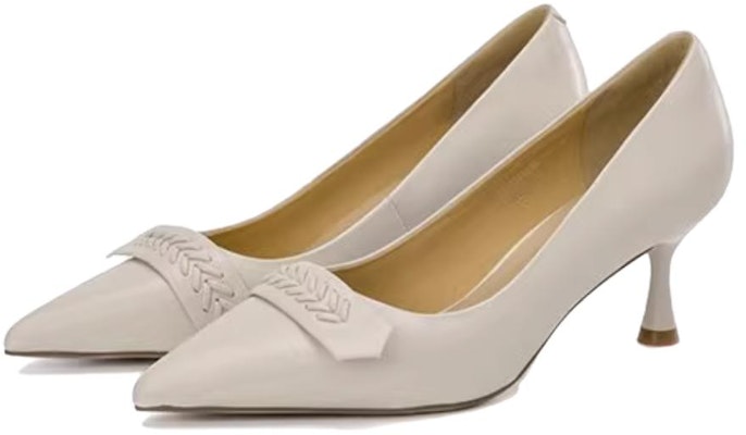 (W) 아오캉 베이지 가죽 6.5cm artística 힐 1234111030 Lookbook (W) 아오캉 베이지 가죽 6.5cm artística 힐 1234111030