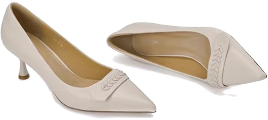 (W) 아오캉 베이지 가죽 6.5cm artística 힐 1234111030 Shop (W) 아오캉 베이지 가죽 6.5cm artística 힐 1234111030