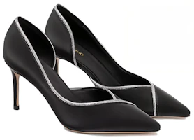Lookbook (W) "Aokang Tacones de Piel 8cm 'Negro' 'Punta Fina Elegante'" 1234211068