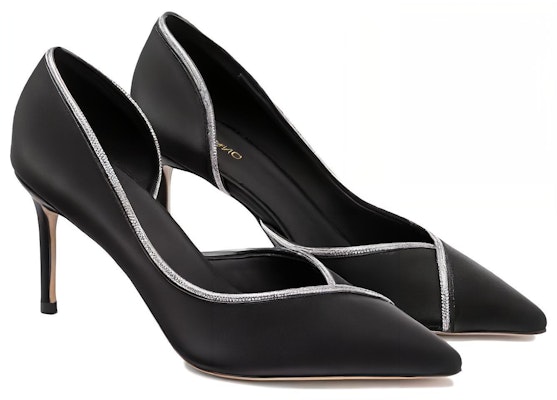 (Women) Aokang Leather High Heels 8cm 'Black' 'Elegant Pointed-Toe Stiletto' 1234211068 Lookbook (Women) Aokang Leather High Heels 8cm 'Black' 'Elegant Pointed-Toe Stiletto' 1234211068