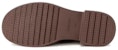 (W) But Martin Mid-Calf Kulit Aokang 'Coklat Berbulu' 1224013017
