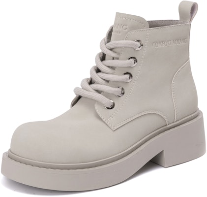 (Women) Aokang Leather Mid-Calf Martin Boots 'Sweet Cool Strap Fashion' 1234913012 Sizing (Women) Aokang Leather Mid-Calf Martin Boots 'Sweet Cool Strap Fashion' 1234913012