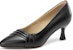 (Women) Aokang Leather Pointed Toe 'Professional Low-Cut High Heels' 1234211096