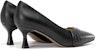 (Women) Aokang Leather Pointed Toe 'Professional Low-Cut High Heels' 1234211096