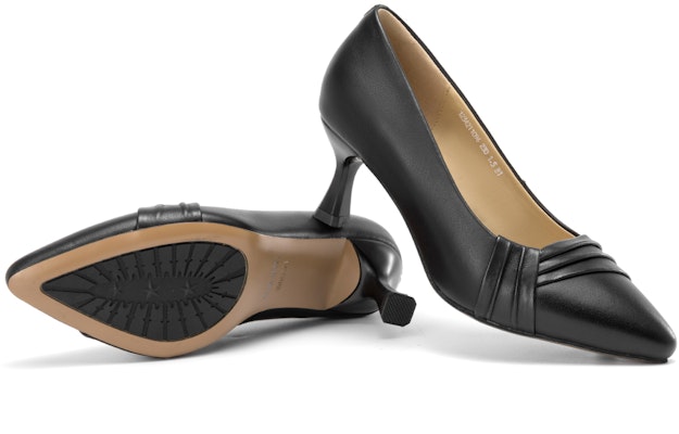 (Women) Aokang Leather Pointed Toe 'Professional Low-Cut High Heels' 1234211096 Purchase (Women) Aokang Leather Pointed Toe 'Professional Low-Cut High Heels' 1234211096