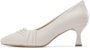 (Women) Aokang Leather Pointed Toe 'Professional Low-Cut High Heels' 1234211096