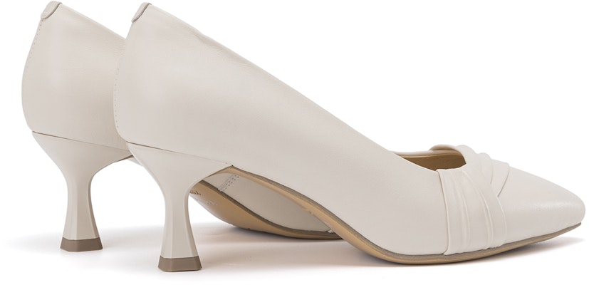 (Women) Aokang Leather Pointed Toe 'Professional Low-Cut High Heels' 1234211096 1