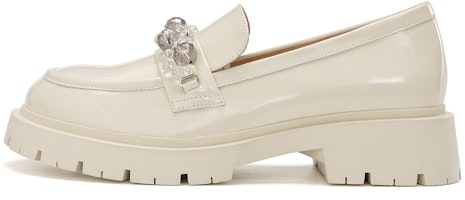 (Women) Aokang Leather Round Toe 'British Style Beige Casual' 1224414046 (Women) Aokang Leather Round Toe 'British Style Beige Casual' 1224414046