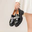 Cheap (W) Kasut Kasual Kulit Aokang Gaya British Hujung Bulat 'Hitam' 1224414045