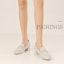 Details for (W) Aokang Kasut Kulit Tumit Tebal Fesyen Slip-On Hujung Bulat 'Beige' 1224414050