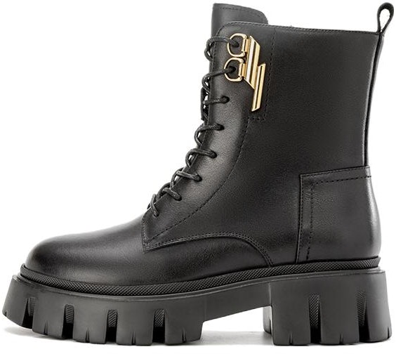 women-aokang-leather-round-toe-lace-up-ankle-boots-black-1224013012