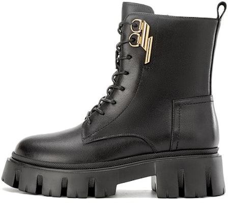 (W) Sepatu Boots Kulit Aokang Tali Ankle Toe Bulat 'Hitam' 1224013012 Buy (W) Sepatu Boots Kulit Aokang Tali Ankle Toe Bulat 'Hitam' 1224013012