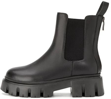 (W) Aokang Leren Rondneus Vetersluiting Halfhoge Chelsea Laars ''Zwart'' 1224914009 Buy (W) Aokang Leren Rondneus Vetersluiting Halfhoge Chelsea Laars ''Zwart'' 1224914009