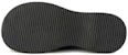 (W) But Aokang Round Toe Martin Kulit Tumit Tebal Pertengahan Betis 'Hitam' 1224913043