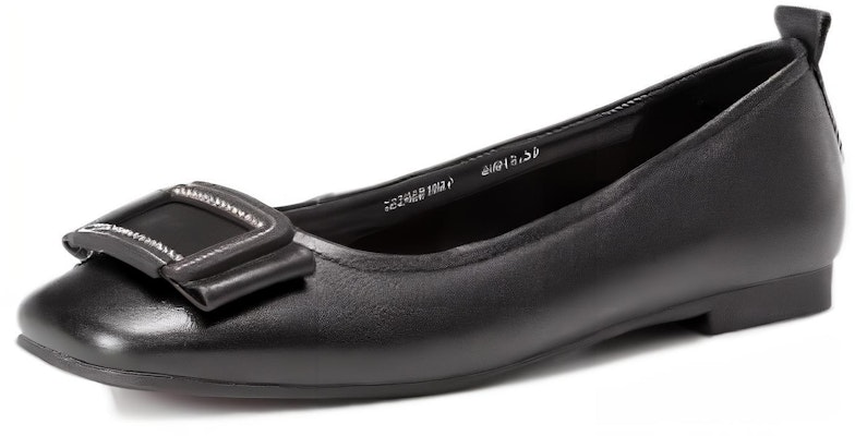 奧康AOKANG 皮革 套腳百搭 休閒單鞋 女款 黑色 Order 奧康AOKANG 皮革 套腳百搭 休閒單鞋 女款 黑色