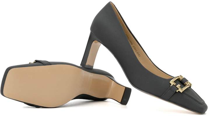 (W) 奥康黑色皮革方头舒适粗跟高跟鞋 1224111092 Purchase (W) 奥康黑色皮革方头舒适粗跟高跟鞋 1224111092