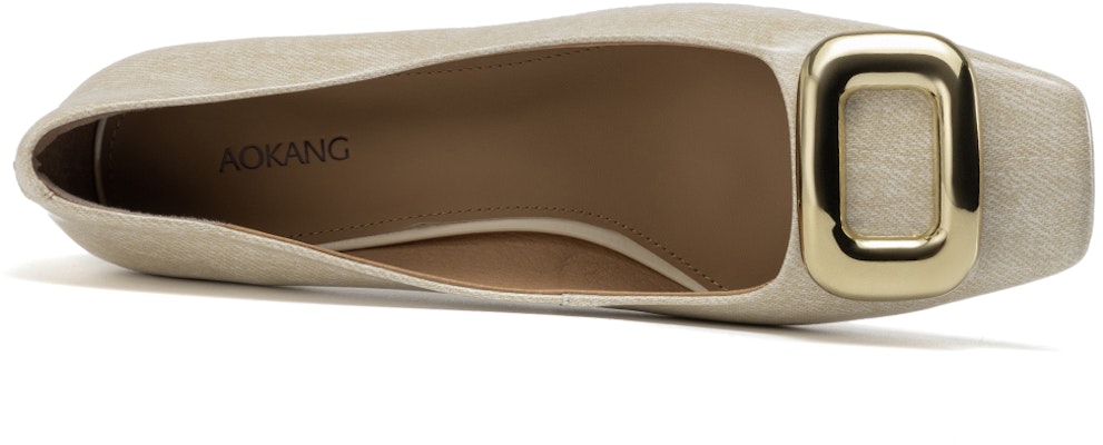 (Women) Aokang Leather Square Toe Slip-On Chunky Heel 5.5cm 'Comfort' 1234211053 Shop (Women) Aokang Leather Square Toe Slip-On Chunky Heel 5.5cm 'Comfort' 1234211053