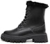 Buy (W) But Martin Kulit Aokang Tapak Tebal Hujung Bulat Mid-Calf 'Hitam' 1214013037