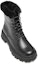 Shop (W) But Martin Kulit Aokang Tapak Tebal Hujung Bulat Mid-Calf 'Hitam' 1214013037