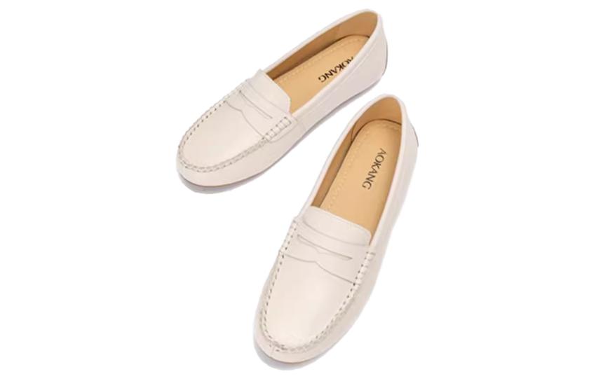 Purchase (W) Aokang Loafer 'Beige' Beige Kasut Malas Lelaki Aokang 1234424007