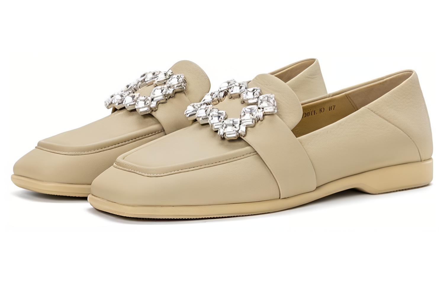 (W) Aokang Loafer 'Beige Artistic' 圖 2