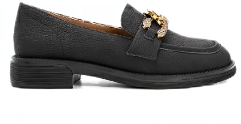 (W) Aokang Loafer 'Hitam Kasual Artistik' 1224414056 Order (W) Aokang Loafer 'Hitam Kasual Artistik' 1224414056
