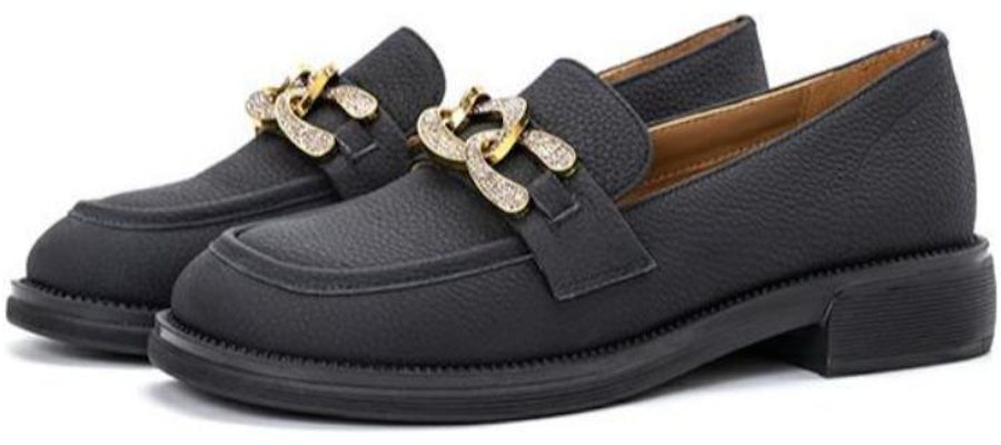 (W) Aokang Loafer 'Hitam Kasual Artistik' 1224414056 Lookbook (W) Aokang Loafer 'Hitam Kasual Artistik' 1224414056