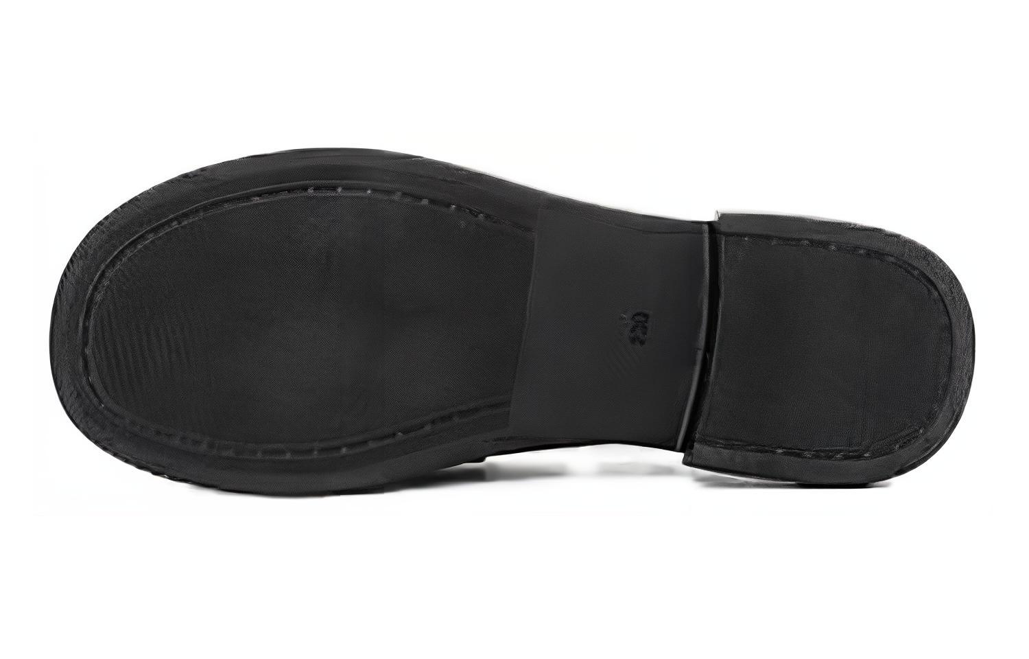 Shop (W) 奥康黑色艺术休闲乐福鞋 1224414056