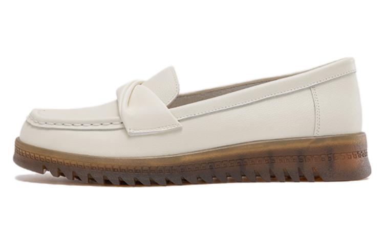 (W) Aokang Loafers 'Beige'