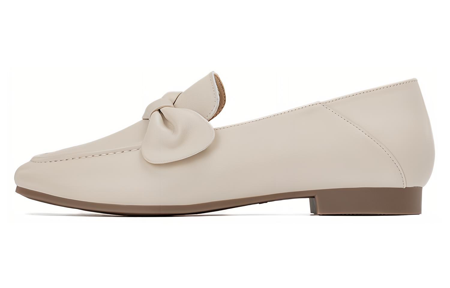 (W) Aokang Loafers 'Beige CMFT Casual'