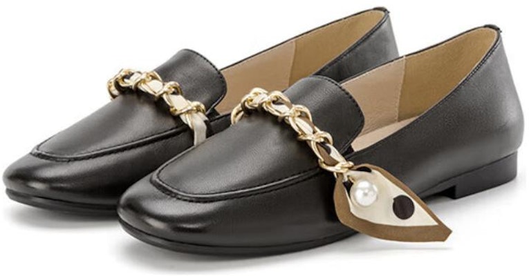 (Women) Aokang Low-Heel Slip-On Casual Shoes 'Black' 1234124000 Order (Women) Aokang Low-Heel Slip-On Casual Shoes 'Black' 1234124000