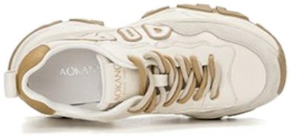 (W) Aokang Low-Top 'Bloque de Color Beige y Albaricoque' 1224432017 Shop (W) Aokang Low-Top 'Bloque de Color Beige y Albaricoque' 1224432017