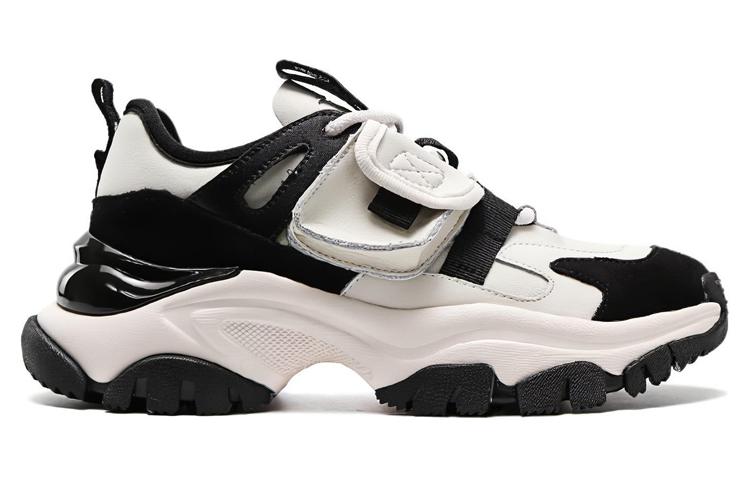 (W) Aokang Low-Top 'Beige Black Fashion Casual' 圖 2