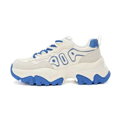 (W) Aokang Low-Top 'Beige Blue Colorblock'