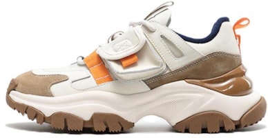 (Women) Aokang Low-Top 'Beige Fashion Casual' 1224332003 (Women) Aokang Low-Top 'Beige Fashion Casual' 1224332003