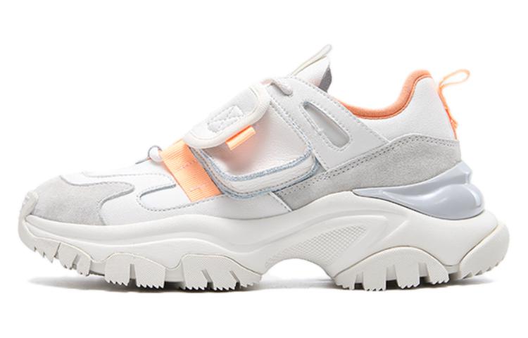 (Women) Aokang Low-Top 'Fashion Casual Beige Orange Dad Shoes' 1224332007