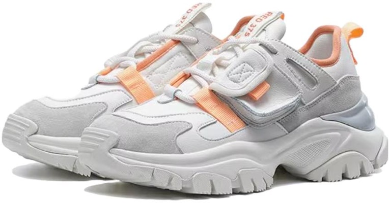 (W) Zapatillas Aokang Low-Top Beige Naranja Estilo Casual Retro. 1224332007 Lookbook (W) Zapatillas Aokang Low-Top Beige Naranja Estilo Casual Retro. 1224332007